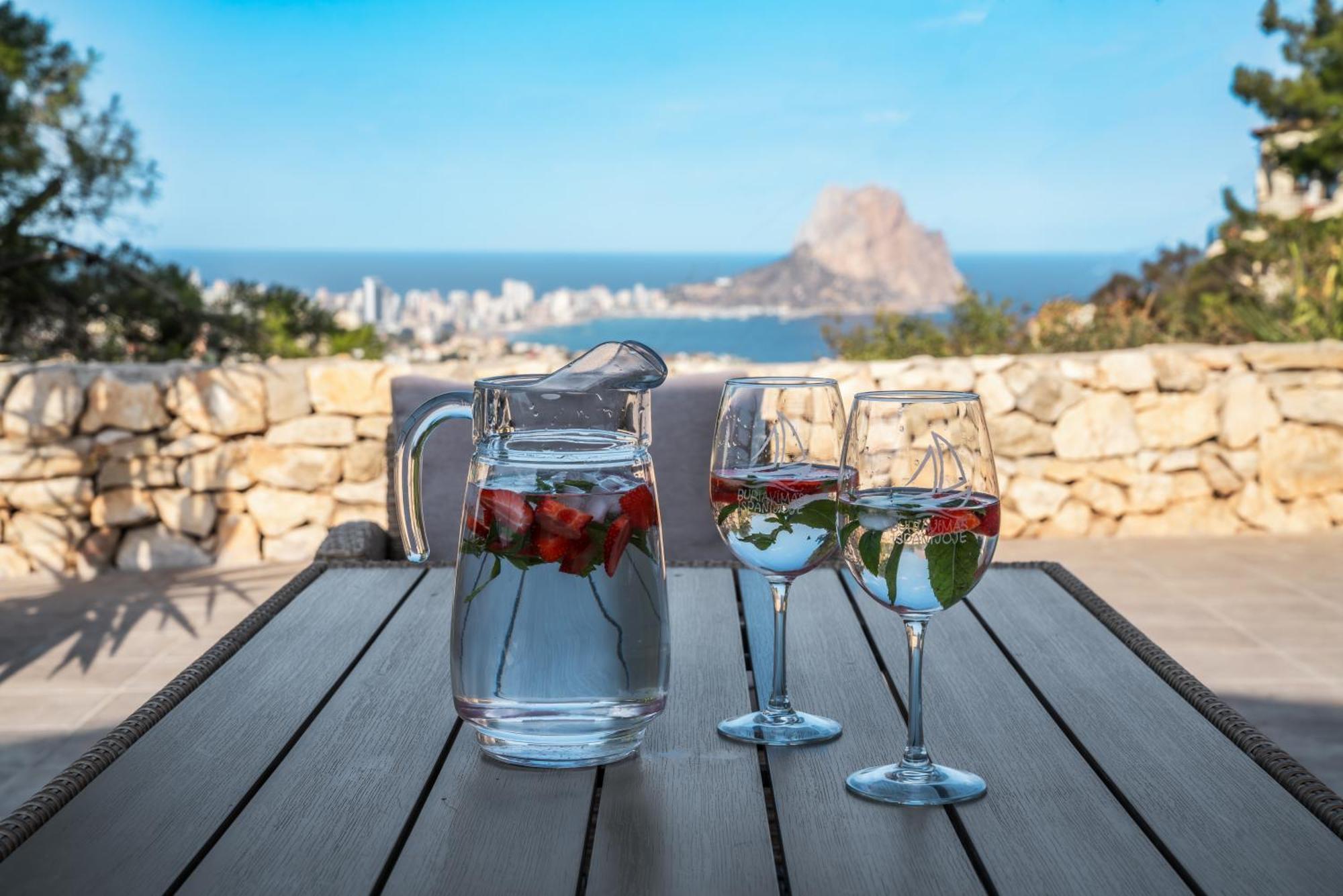 Sol Y Mar Maryvilla Calpe Apartamento Vistas A La Piscina מראה חיצוני תמונה